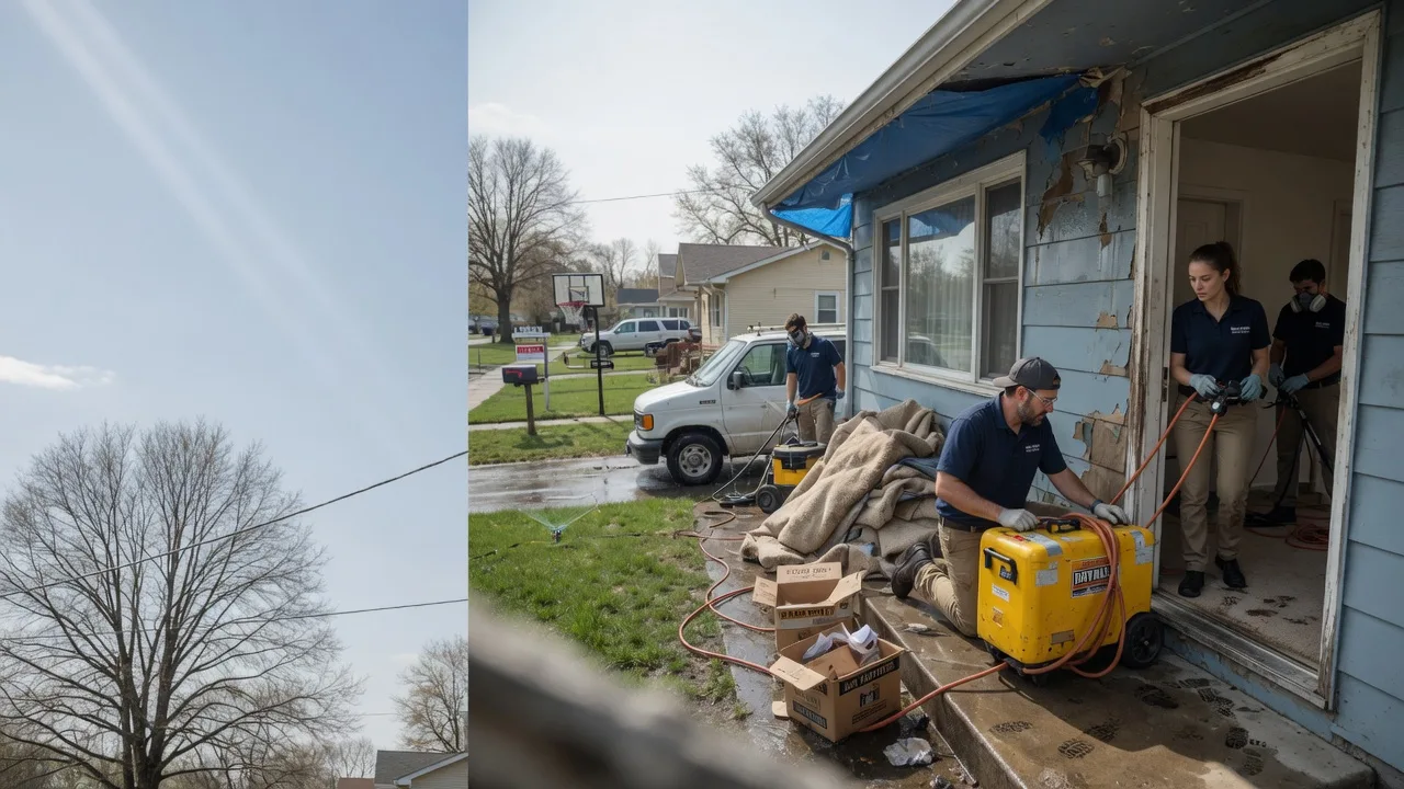 Basement Flood Cleanup in Waterford, WI near me